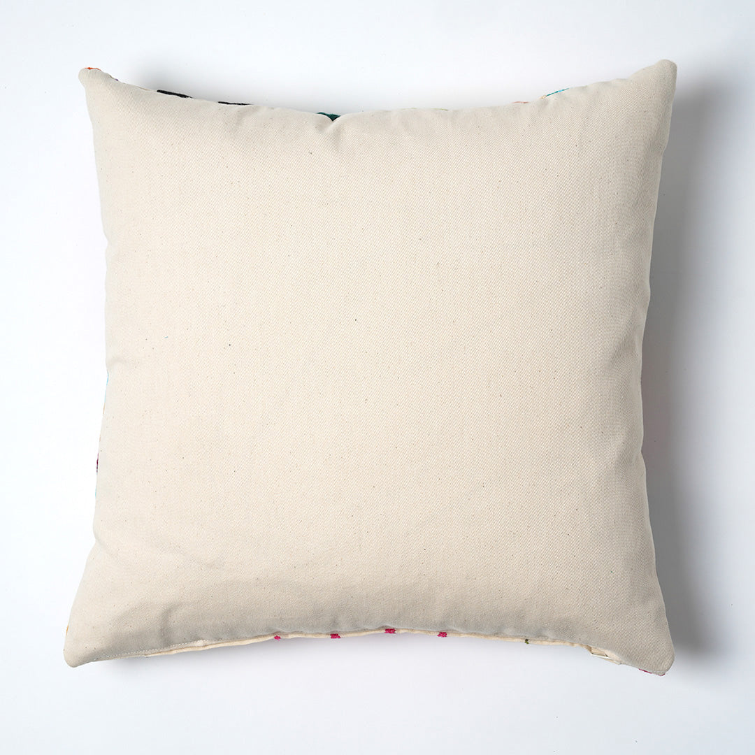 SECONDS Slate Grey Otomi Cushion - 45cmx45cm