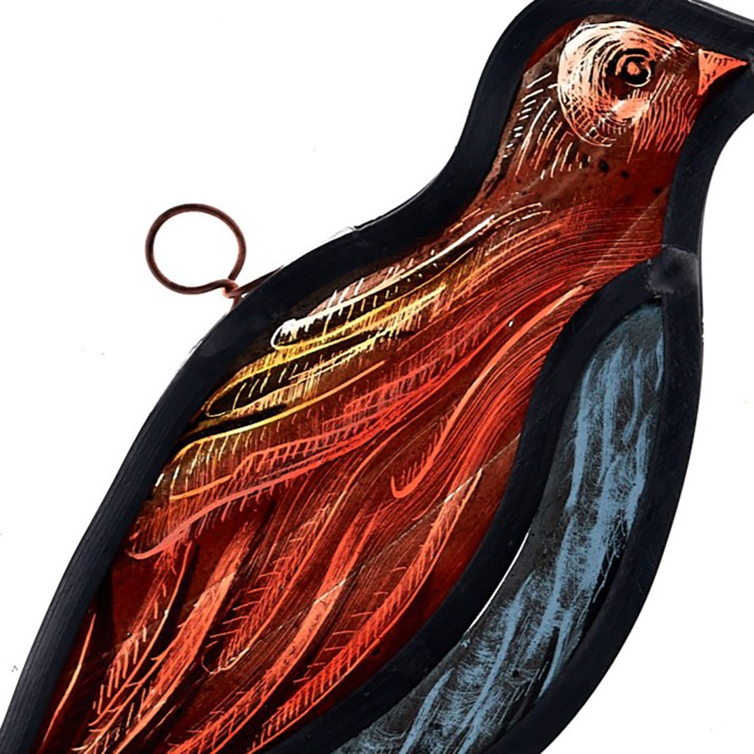 Spring Bird Series - Stained Glass Bird 13