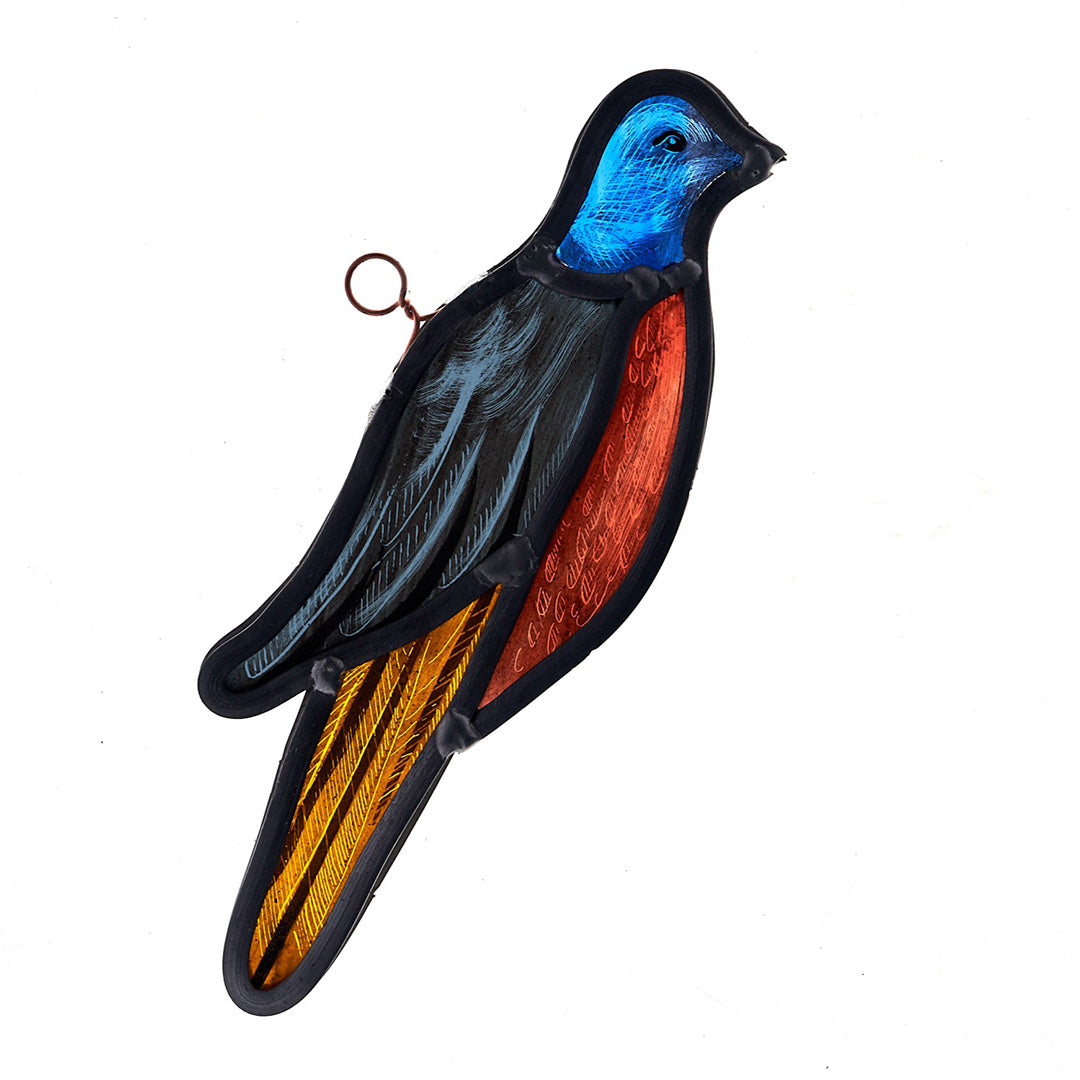 Spring Bird Series - Stained Glass Bird 16