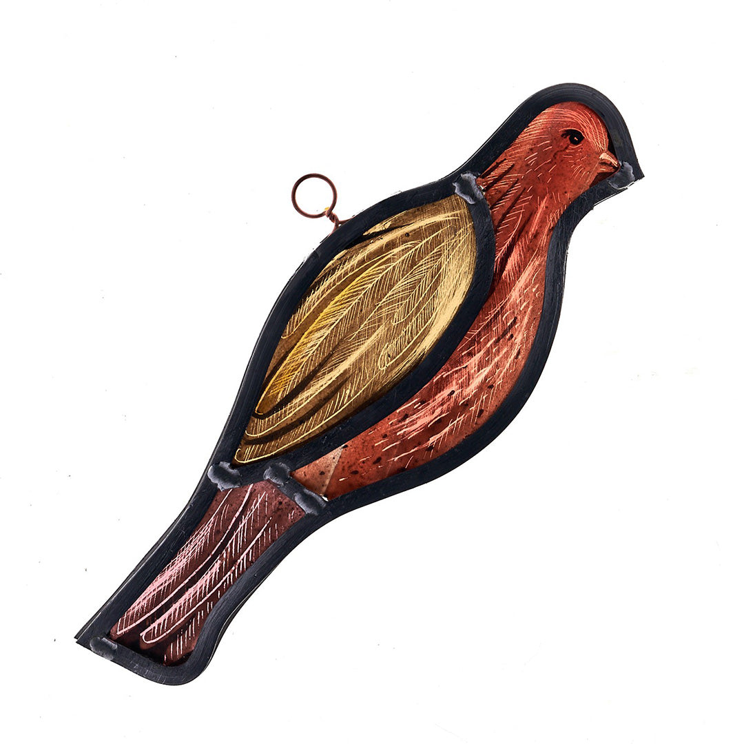 Spring Bird Series - Stained Glass Bird 6