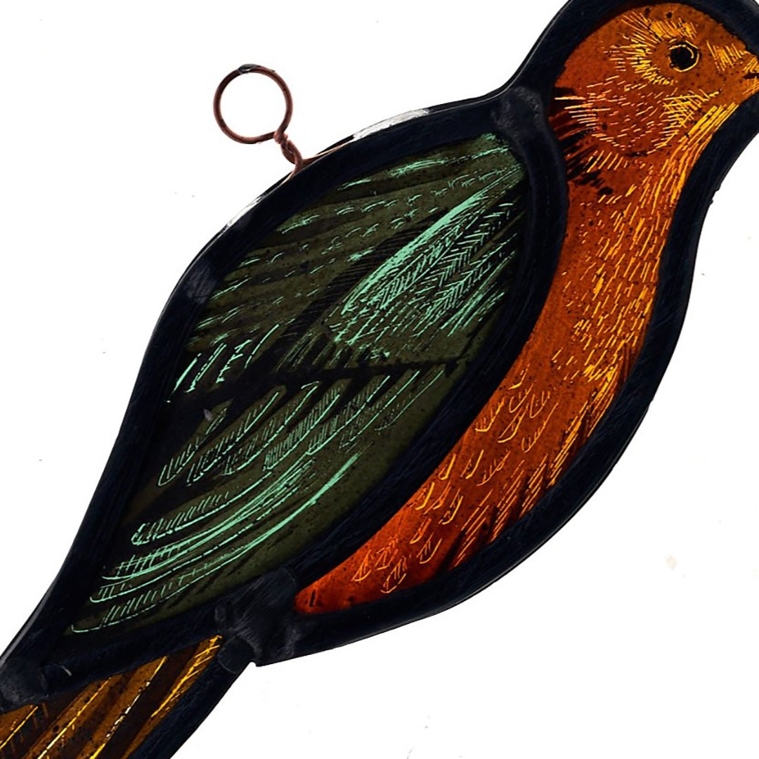 Spring Bird Series - Stained Glass Bird 21