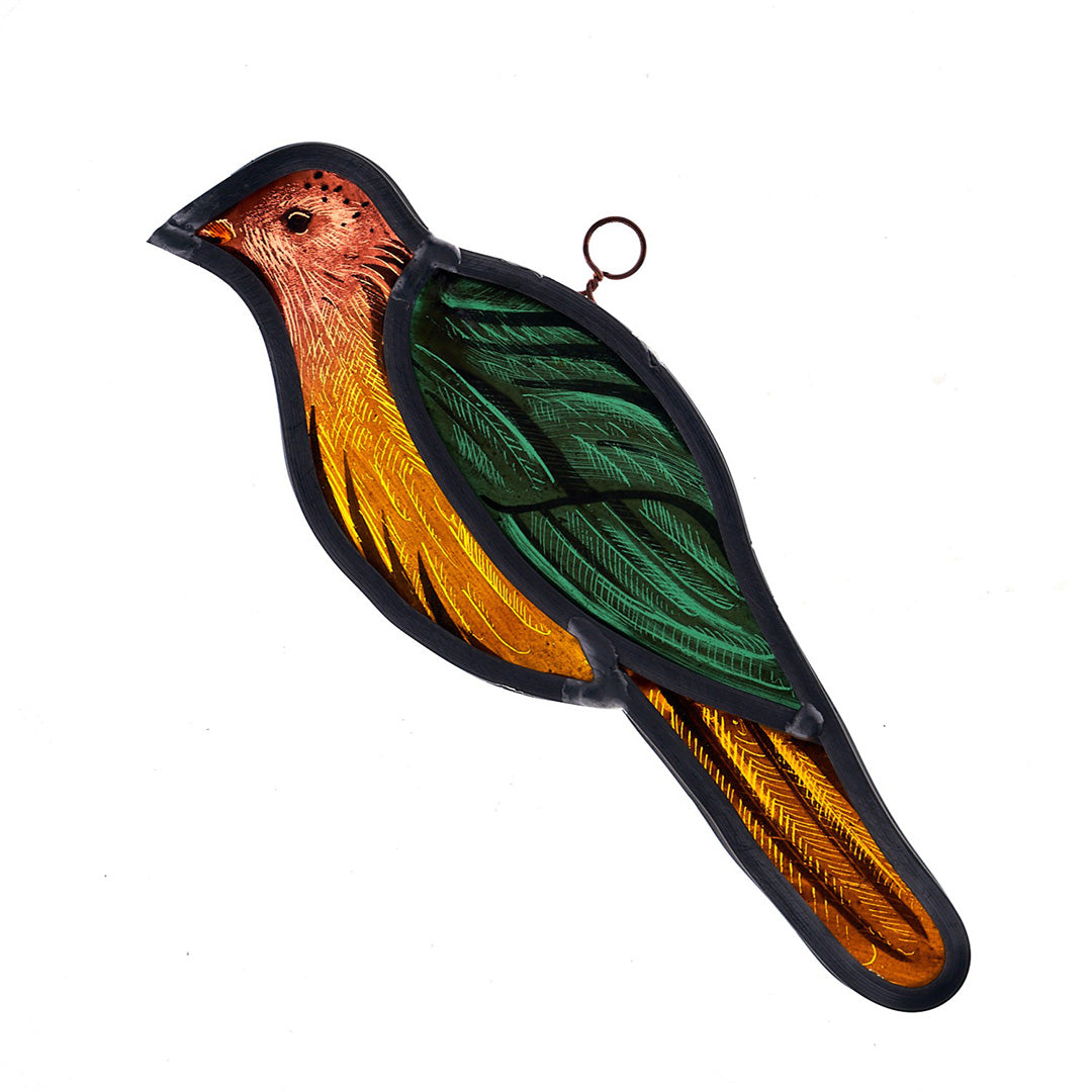 Spring Bird Series - Stained Glass Bird 19