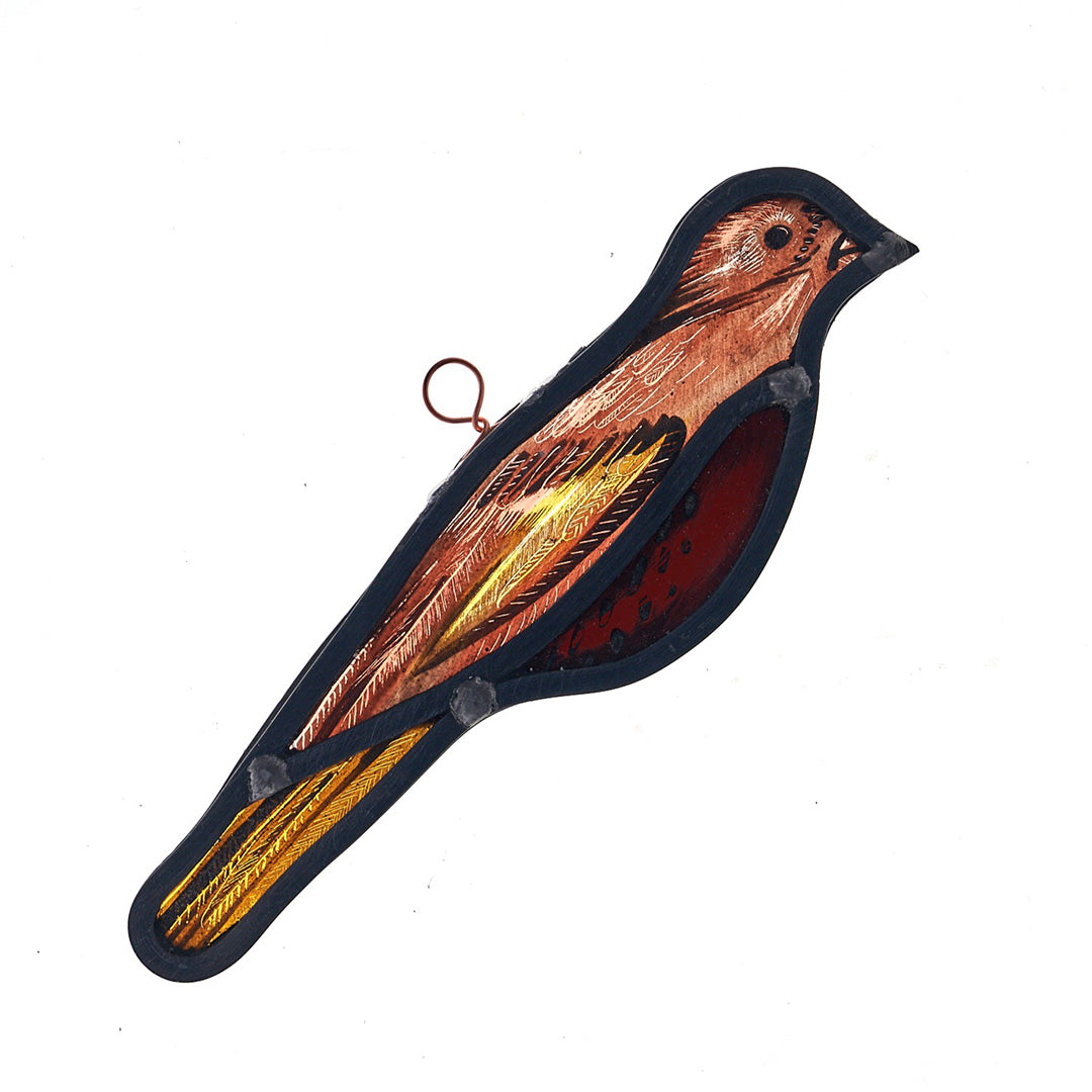 Spring Bird Series - Stained Glass Bird 9