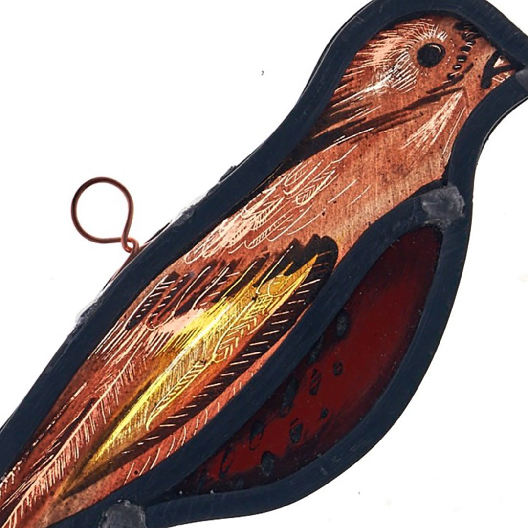 Spring Bird Series - Stained Glass Bird 9