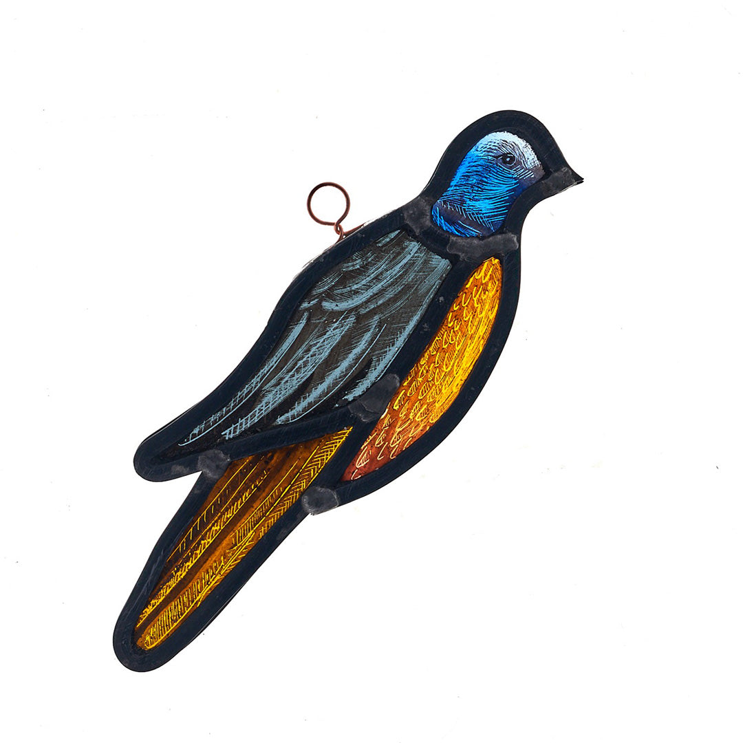 Spring Bird Series - Stained Glass Bird 10