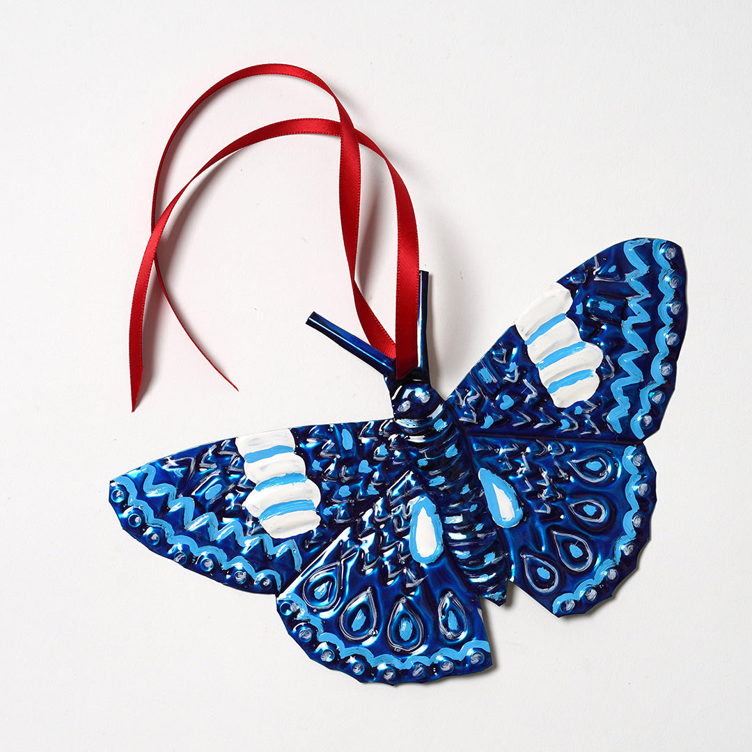 Handmade Tin Decoration - Butterfly Nos.2