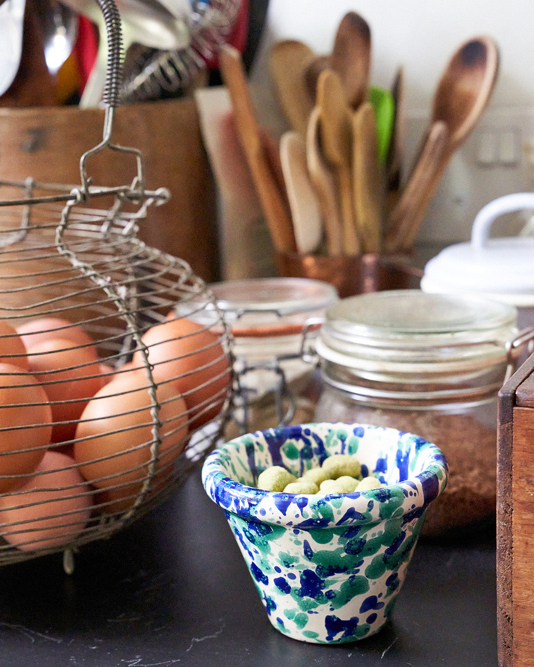 Salt/Pudding Pot - 8 Colourways