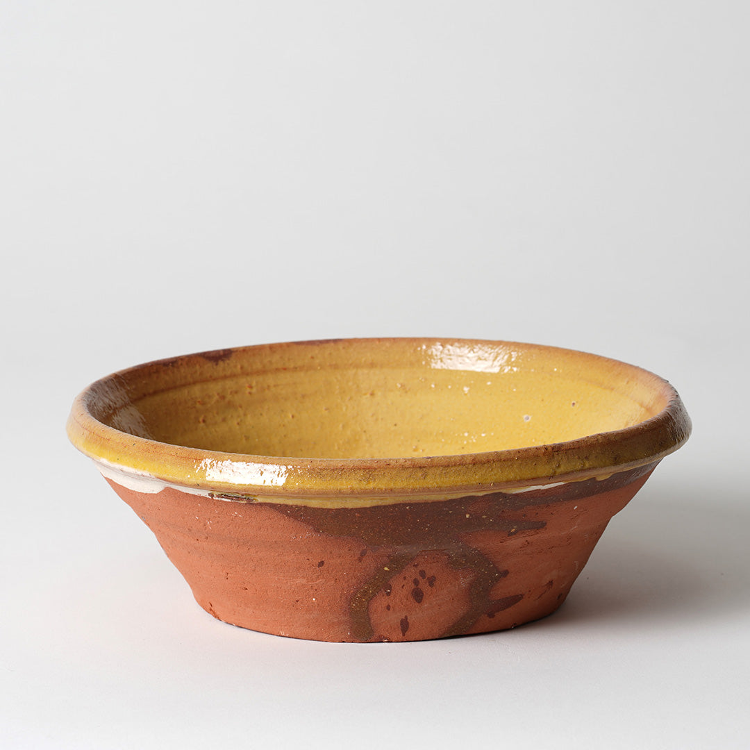 Rustic French Pottery Bowl - Small - 3 Colours