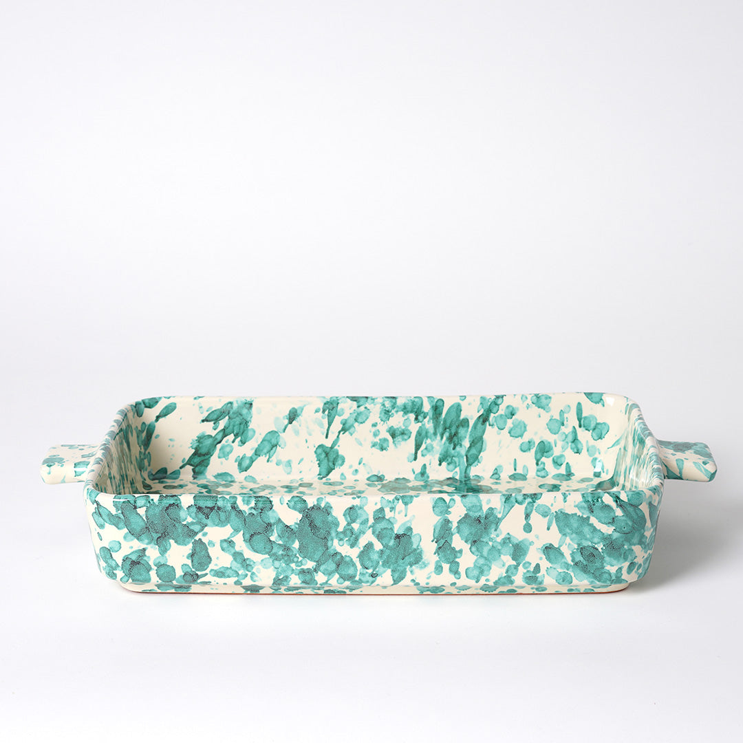 Large Rectangular Oven Dish with handles - 3 Colourways