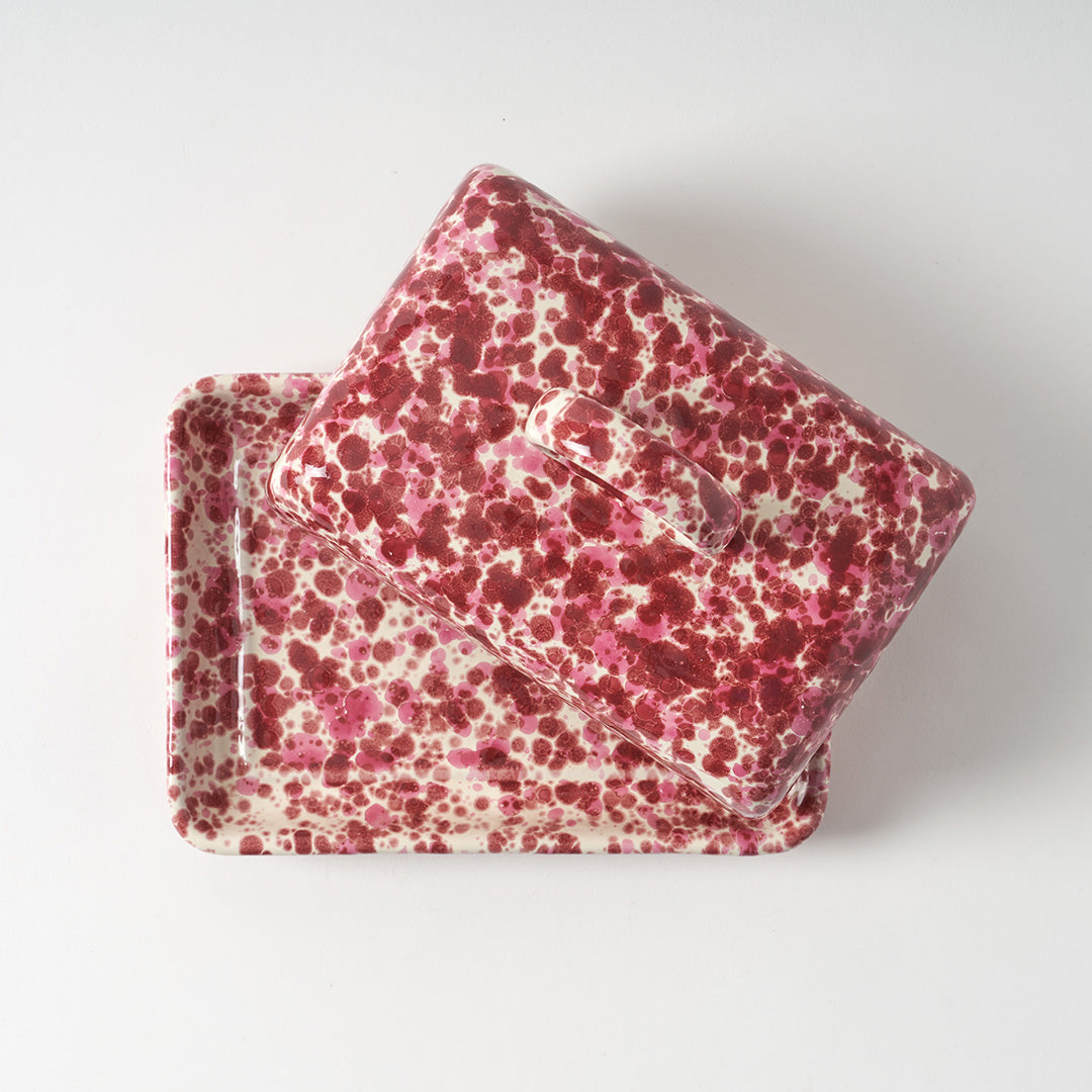 Rectangular Butter Dish - 8 Colourways