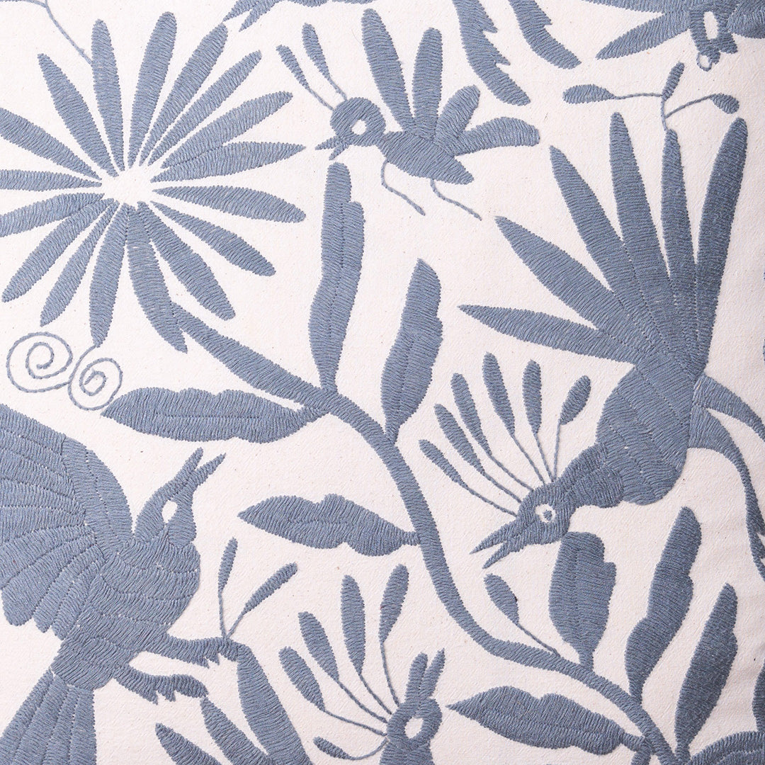 SECONDS Slate Grey Otomi Cushion - 60cmx60cm