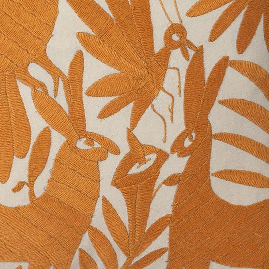 Pale Gold Otomi Cushion - 60cmx40cm