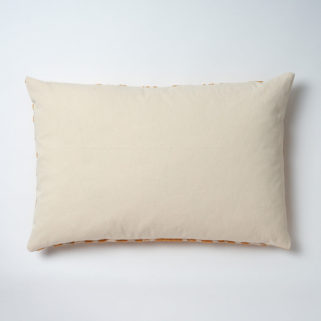 Pale Gold Otomi Cushion - 60cmx40cm