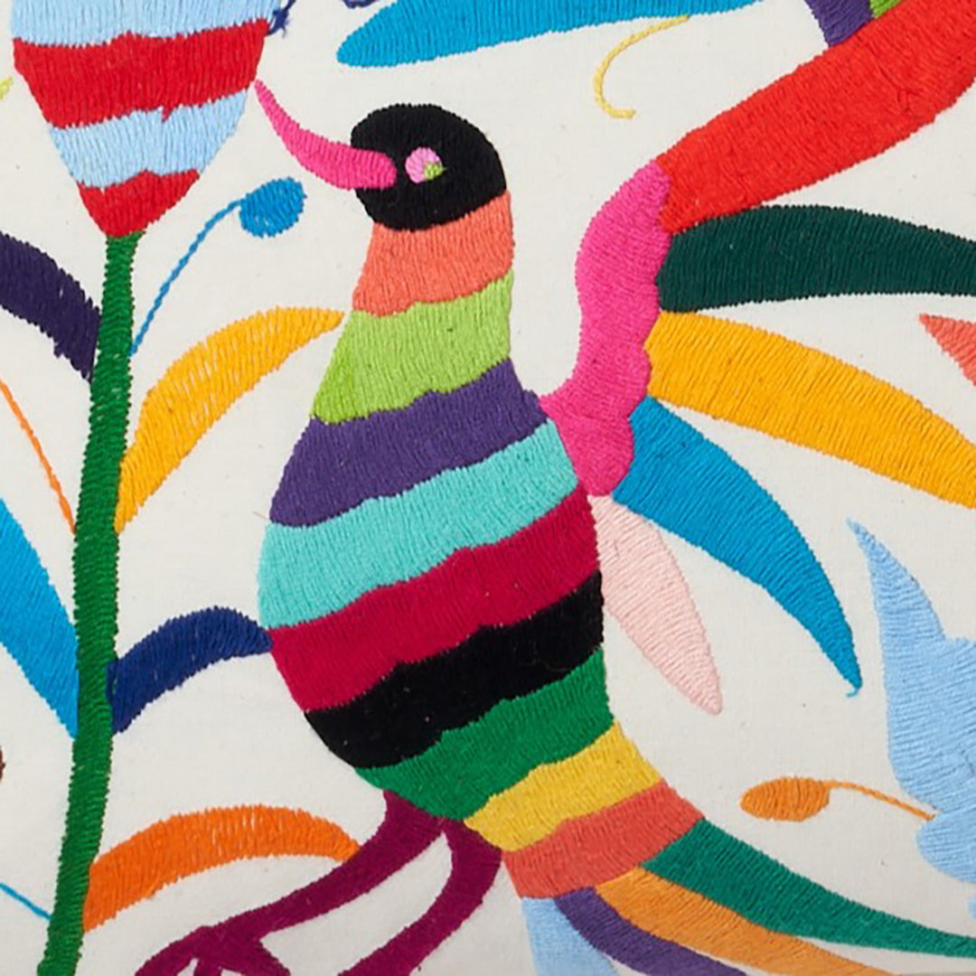 Multicoloured Otomi Cushion - 70cmx35cm