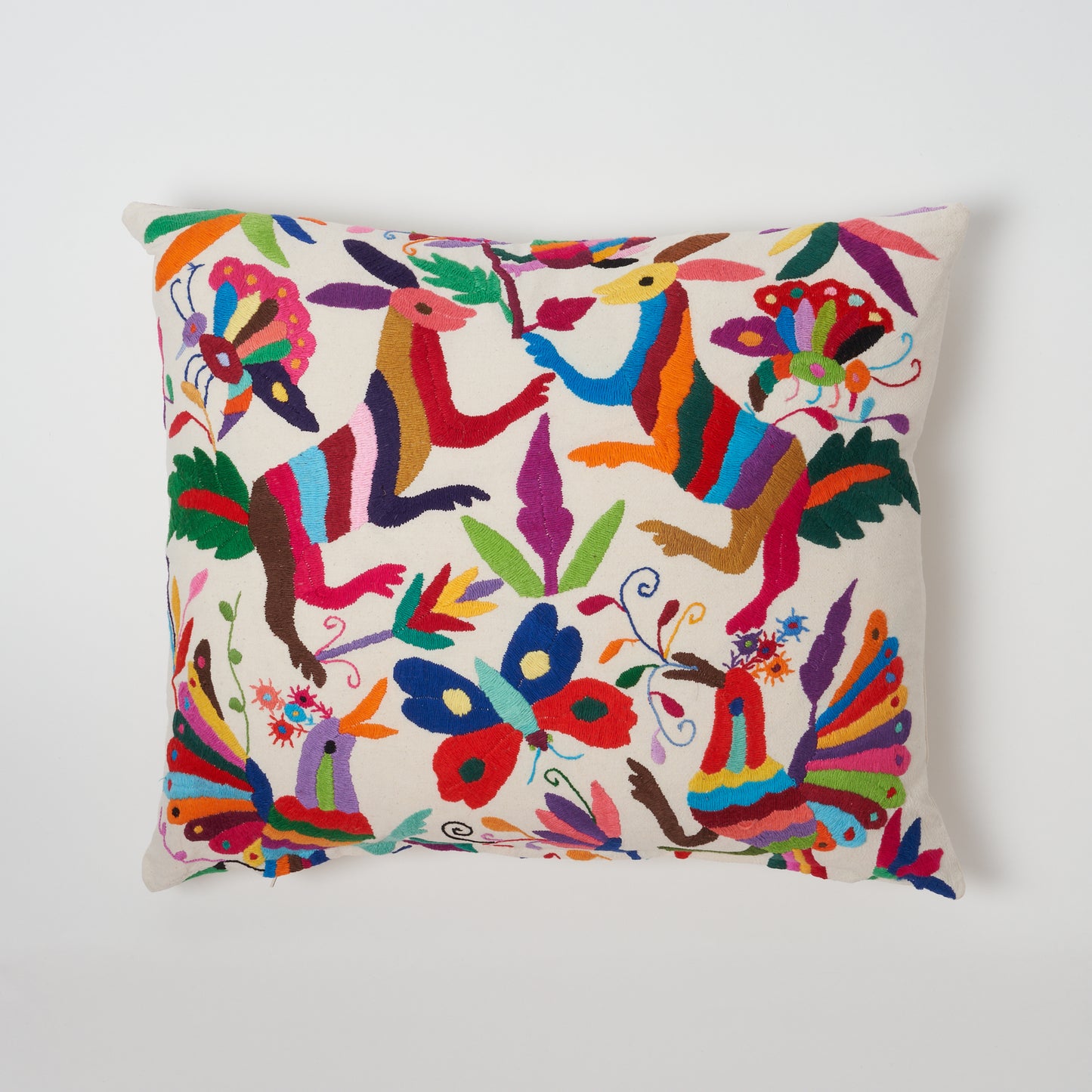 SECONDS Multicoloured Otomi Cushion - 40cmx50cm