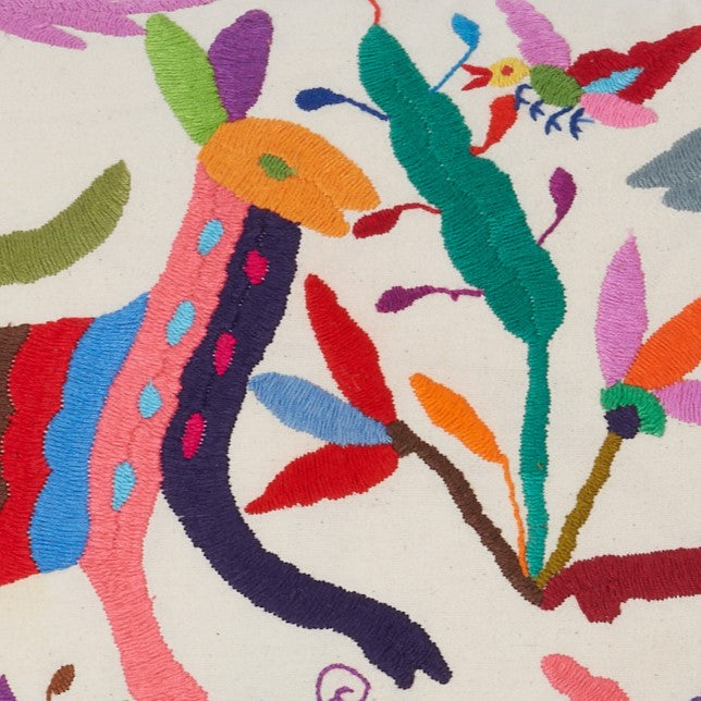 SECONDS Multicoloured Otomi Cushion - 40cmx50cm