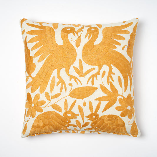 Pale Gold Otomi Cushion - 40cmx40cm