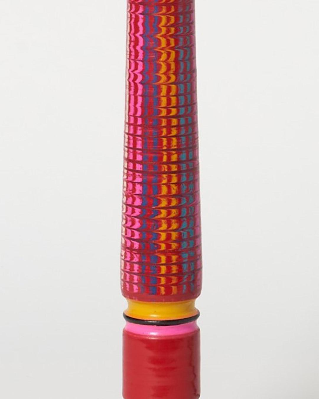 Hand Made Laquerware Lamp - Red