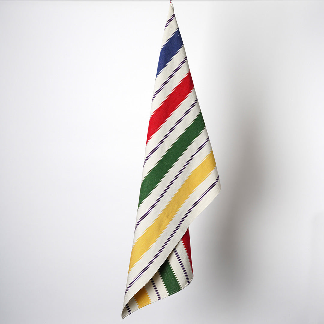 Primary Stripes Hand Towel
