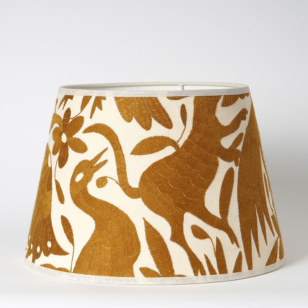 Gold Otomi Retro Lampshade - 35cm diameter