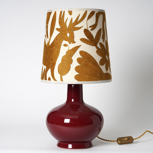 Gold Otomi Pilgrim Lampshade - 25cm diameter