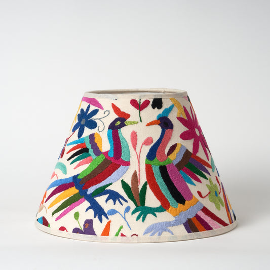 Multicoloured Otomi Empire Lampshade - 30cm diameter