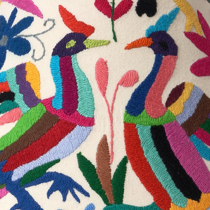 Multicoloured Otomi Empire Lampshade - 30cm diameter