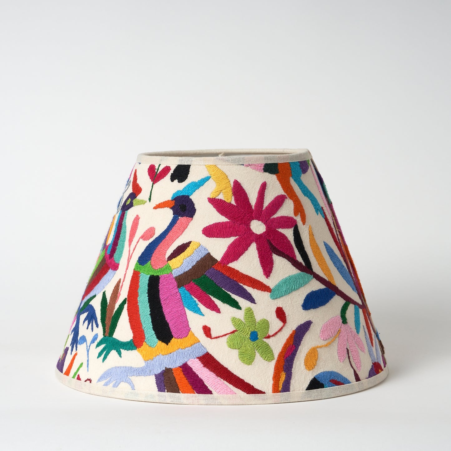 Multicoloured Otomi Empire Lampshade - 30cm diameter