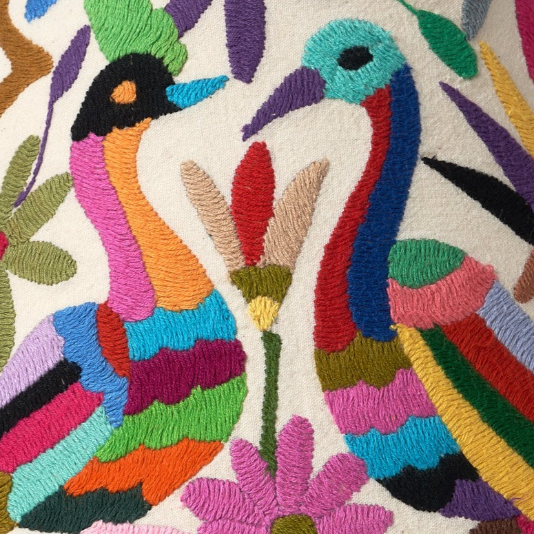 Multicoloured Otomi Empire Lampshade - 30cm diameter