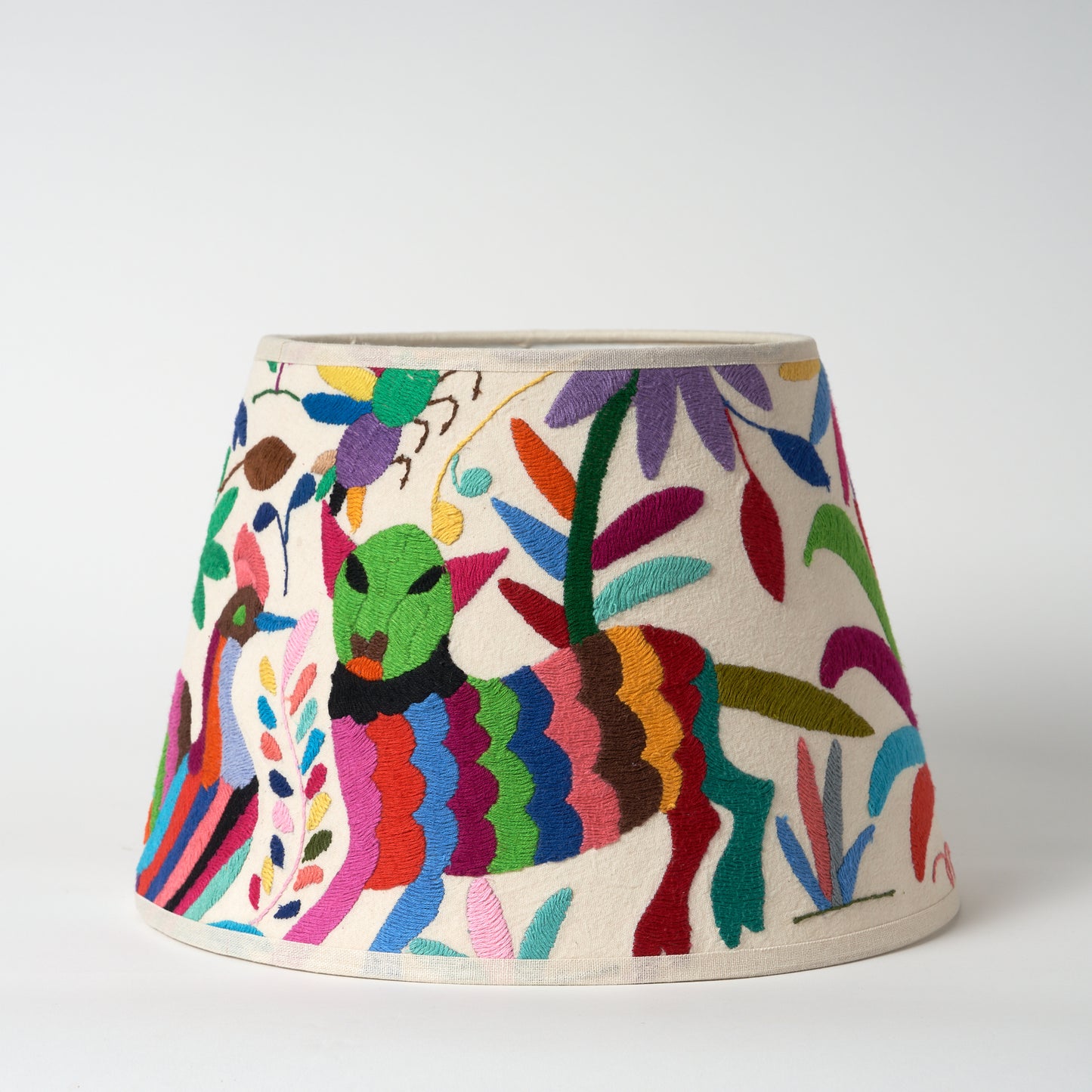 Multicoloured Otomi Retro Lampshade - 30cm diameter