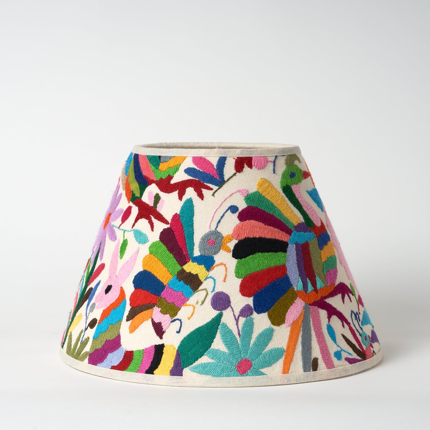 Multicoloured Otomi Empire Lampshade - 30cm diameter