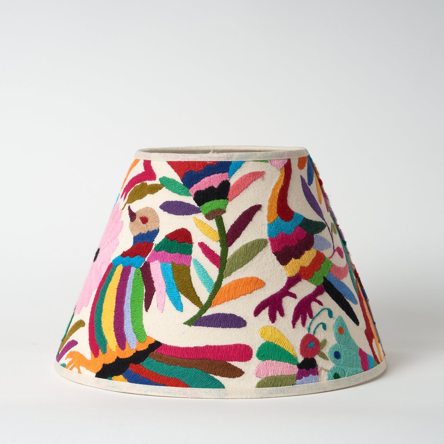 Multicoloured Otomi Empire Lampshade - 30cm diameter