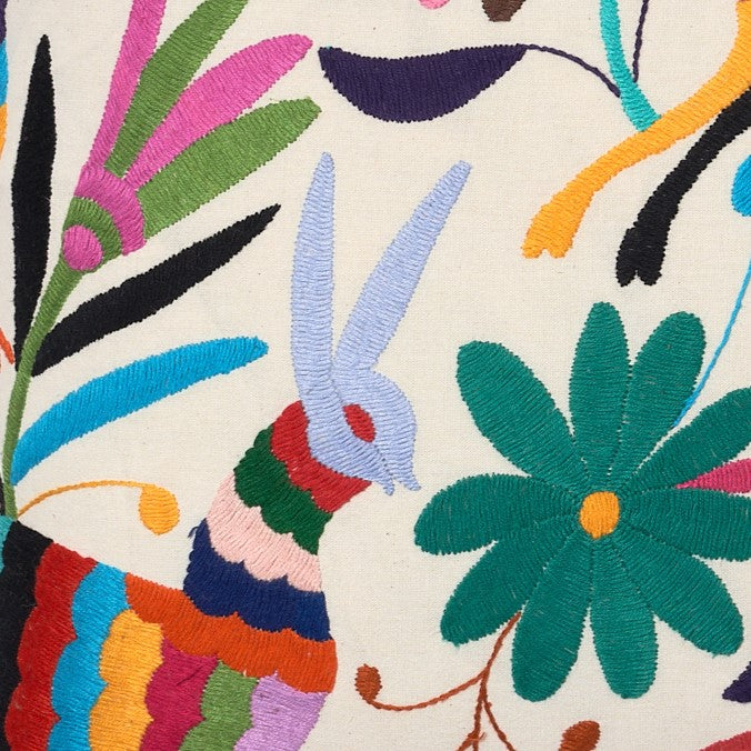 Multicoloured Otomi Cushion - 60cmx40cm