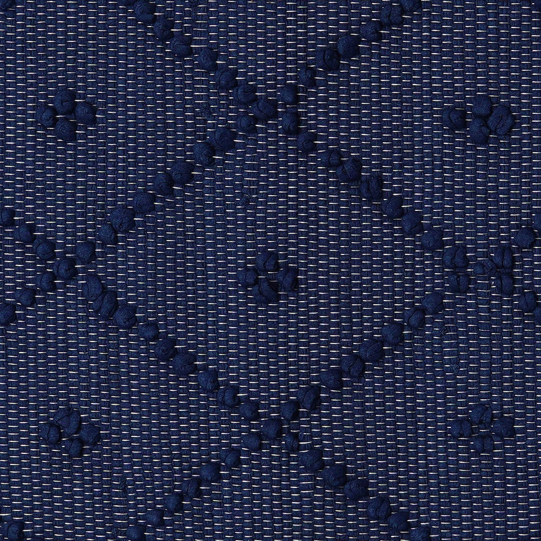 Cotton Bath Mat - Navy Blue, Standard