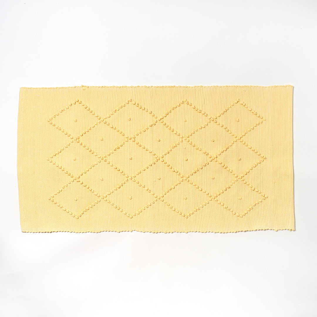 Cotton Bath Mat - Primrose Yellow, Standard