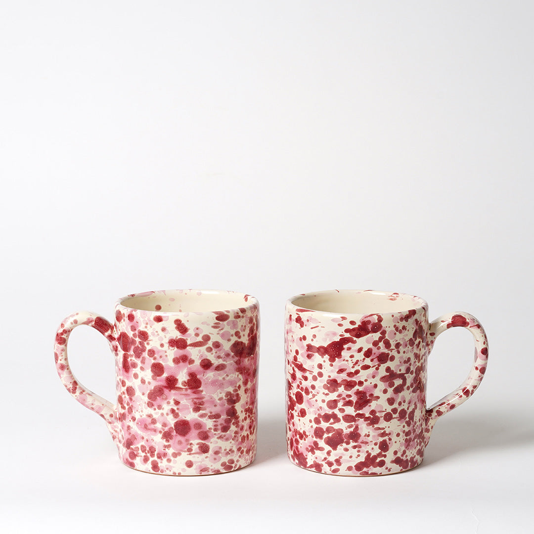 Large Italian Splatter ware Mug - 6 Colours