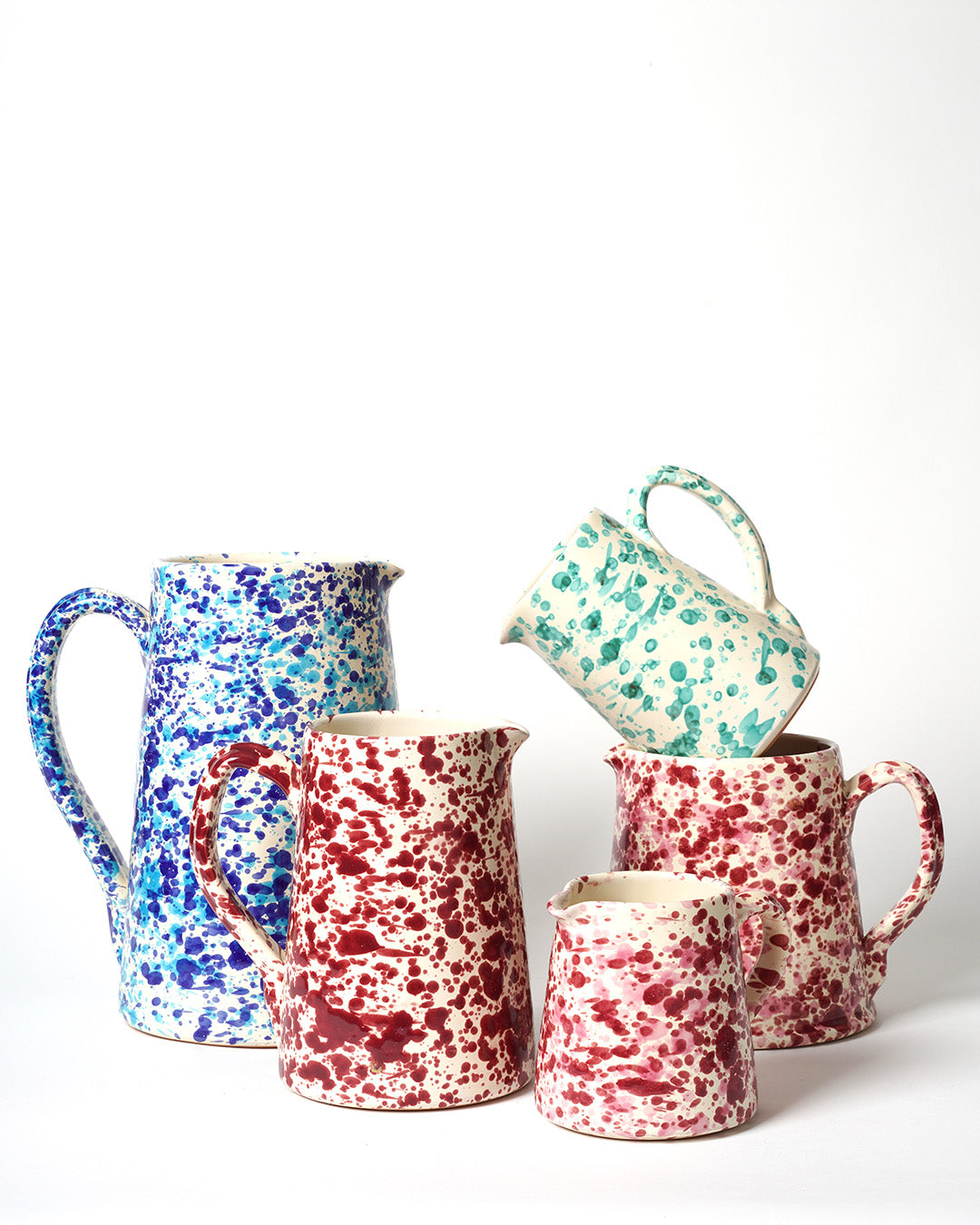 Statement Large Tall Jug - 4 Colourways