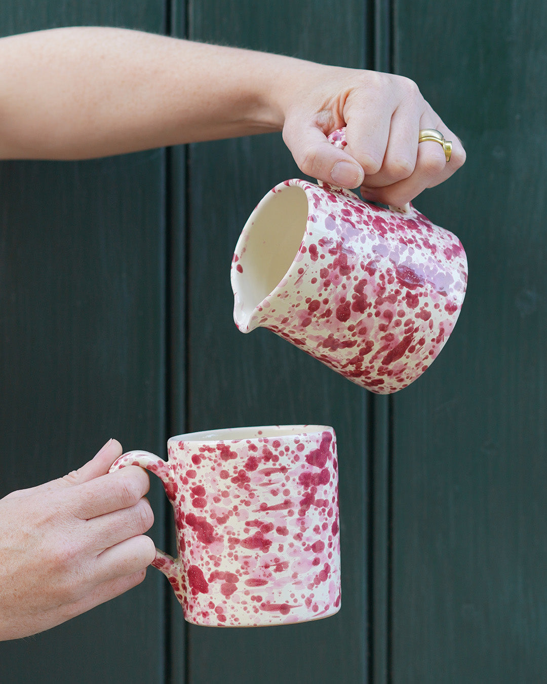 Large Italian Splatter ware Mug - 6 Colours