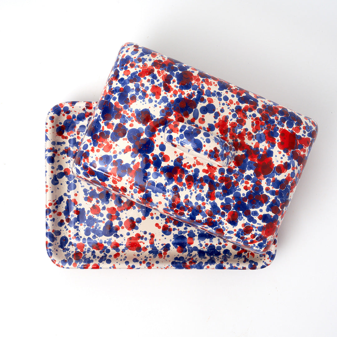 Rectangular Butter Dish - 8 Colourways