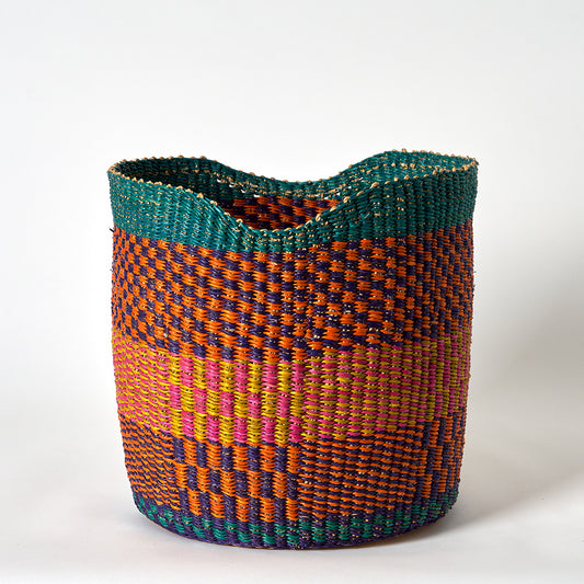 Waste Paper Basket - Multicoloured