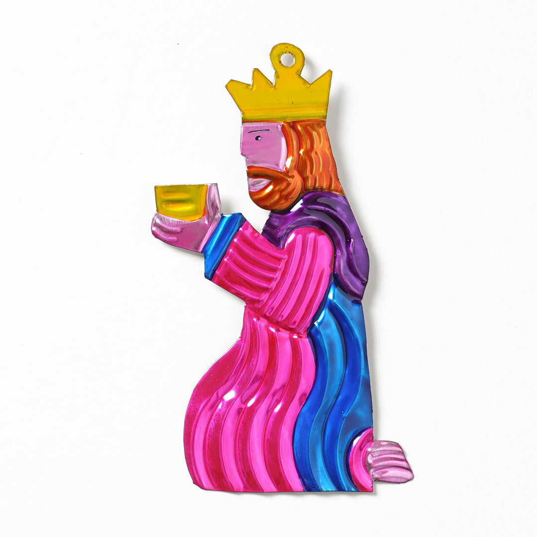 Handmade Tin Decoration - King 3