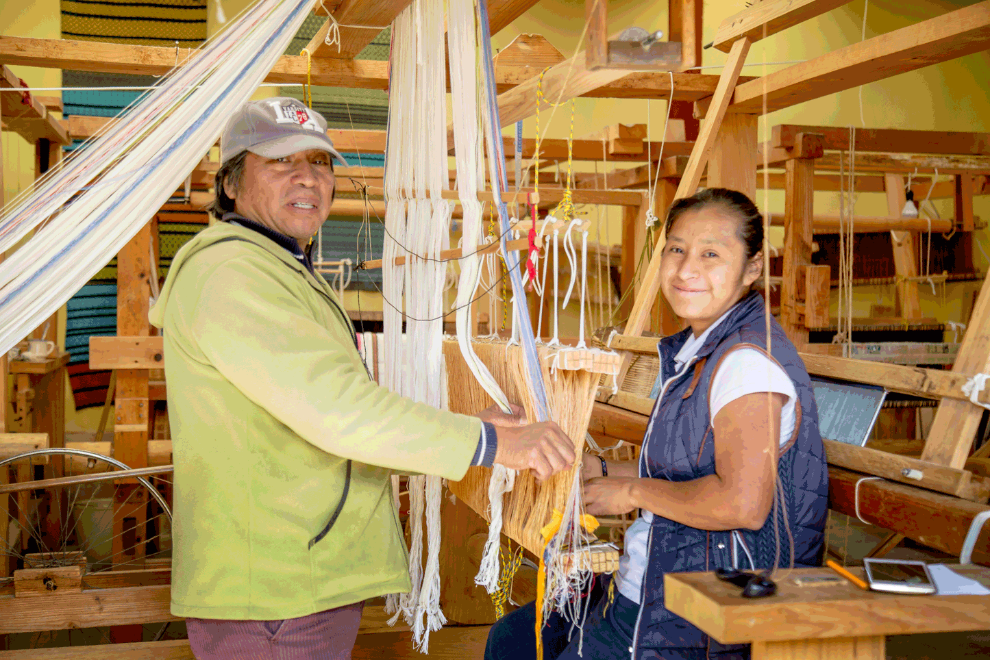 Elvia Hand Woven Tablecloth - 2 Sizes