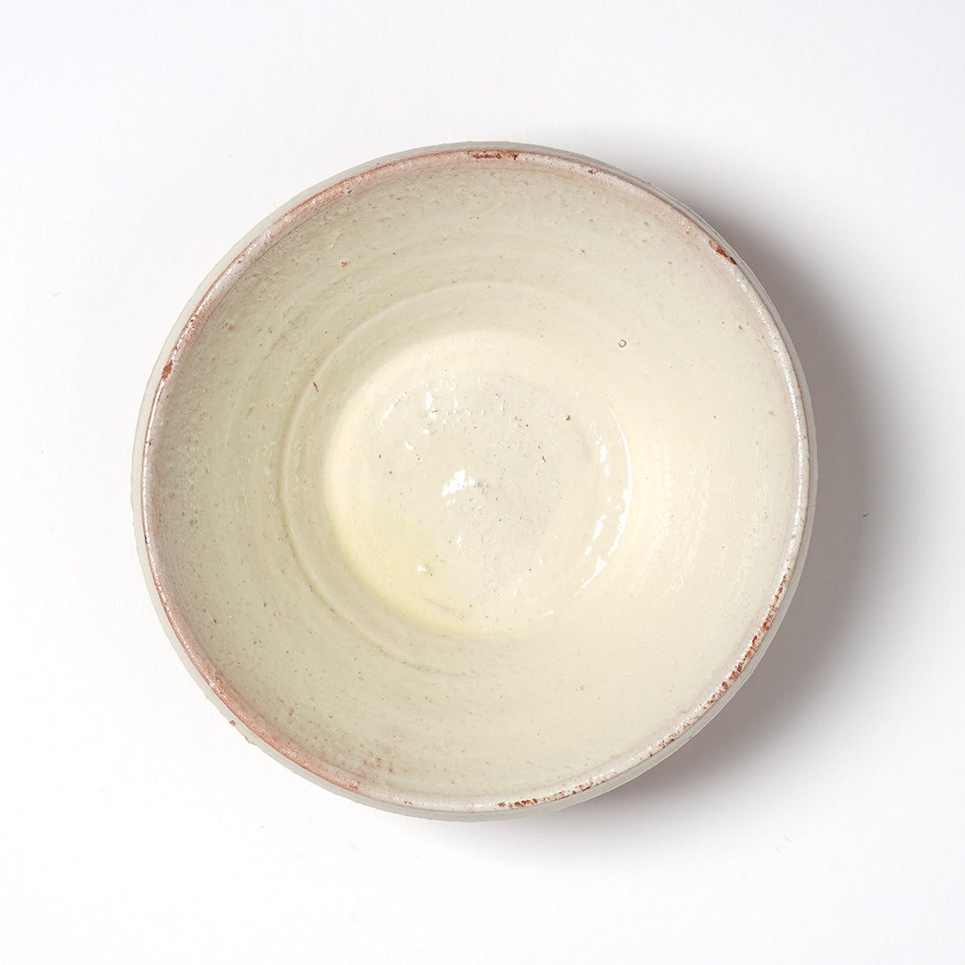 Handmade Pottery Bowl - Small, Cream