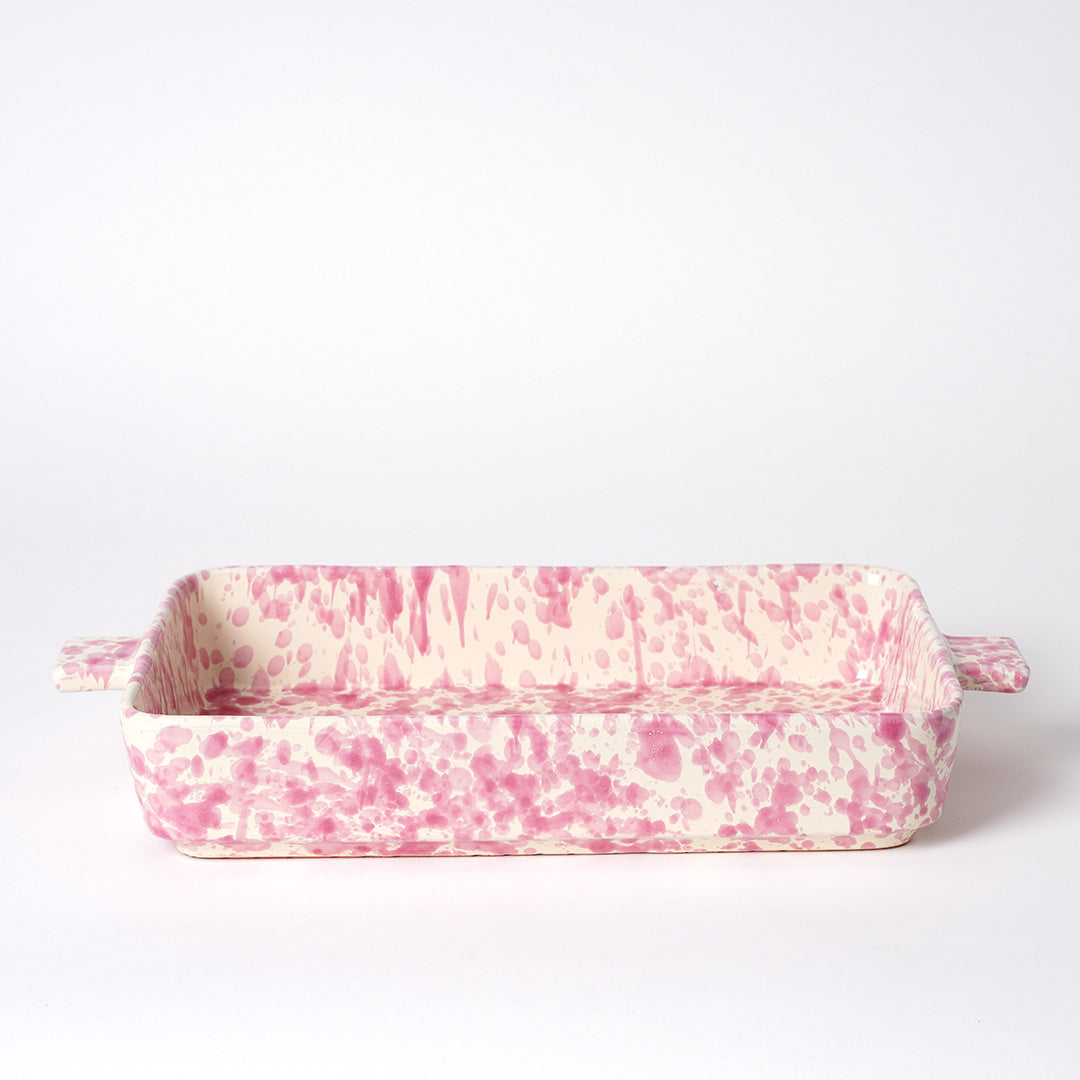 Medium Rectangular Oven Dish with handles - 3 Colourways
