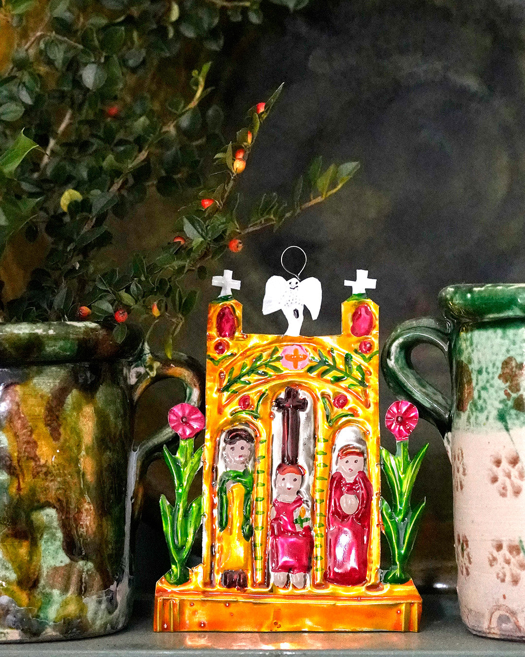 Handmade Tin Decoration - Altar