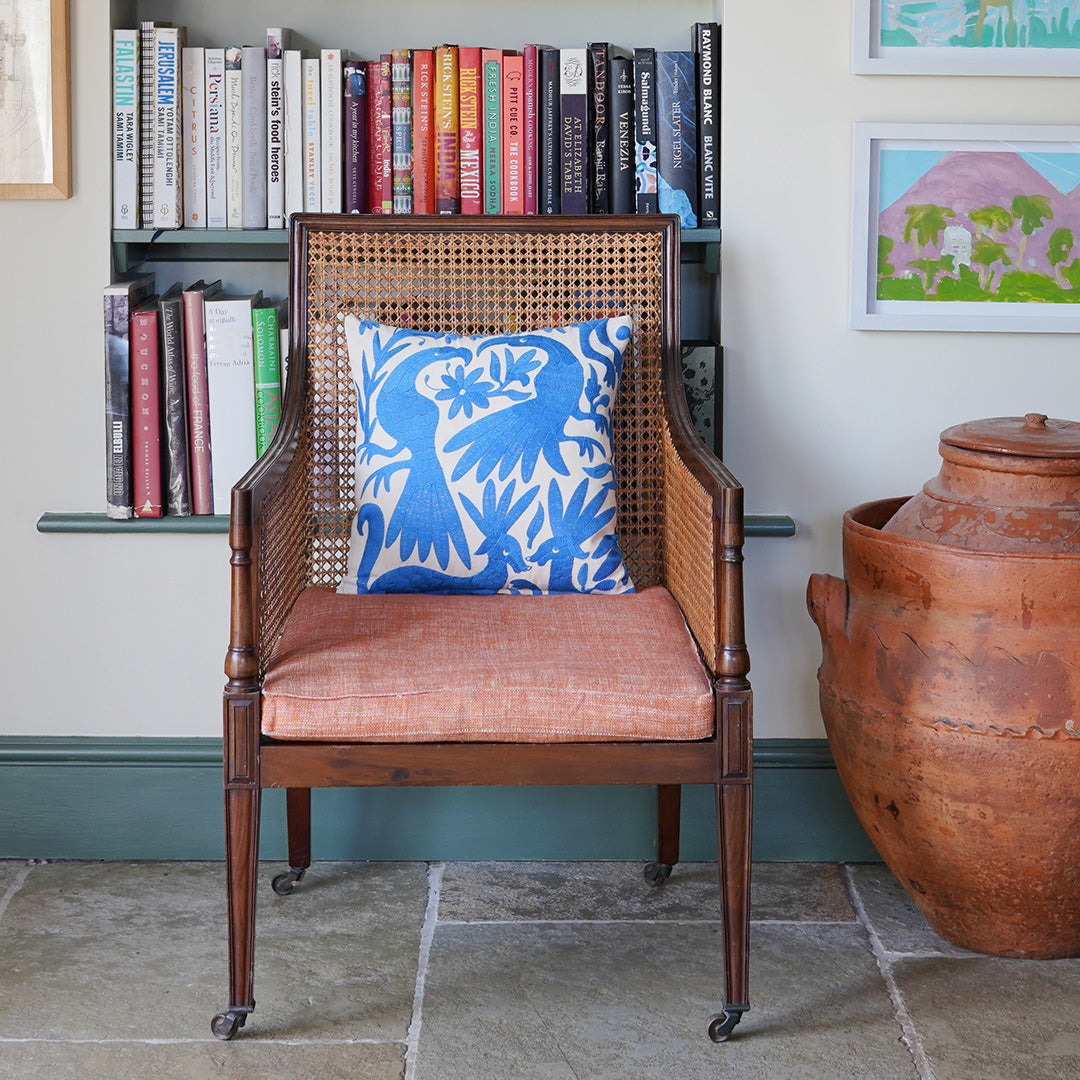 Pale Gold Otomi Cushion - 40cmx40cm