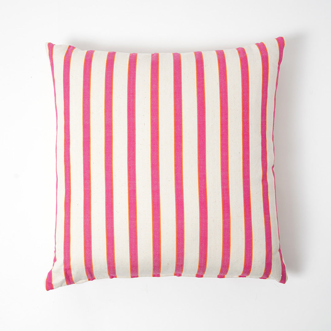 Sunset Stripe Hand Woven Cushion - 7 Sizes