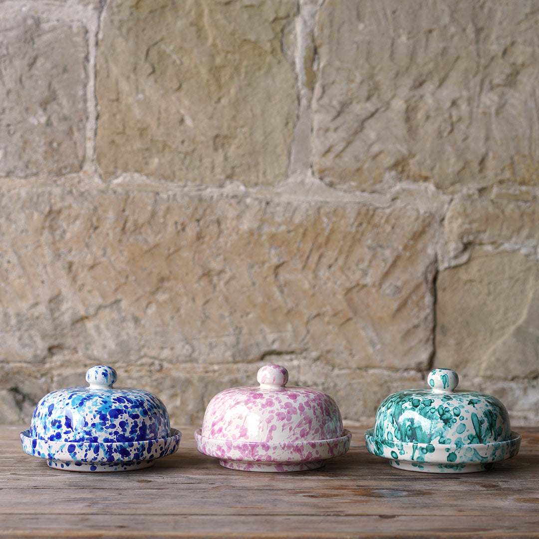Round Butter Dish - 4 Colourways