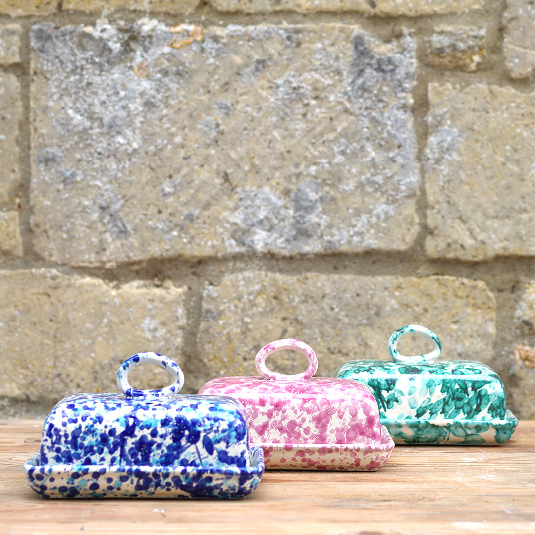 Rectangular Butter Dish - 5 Colourways