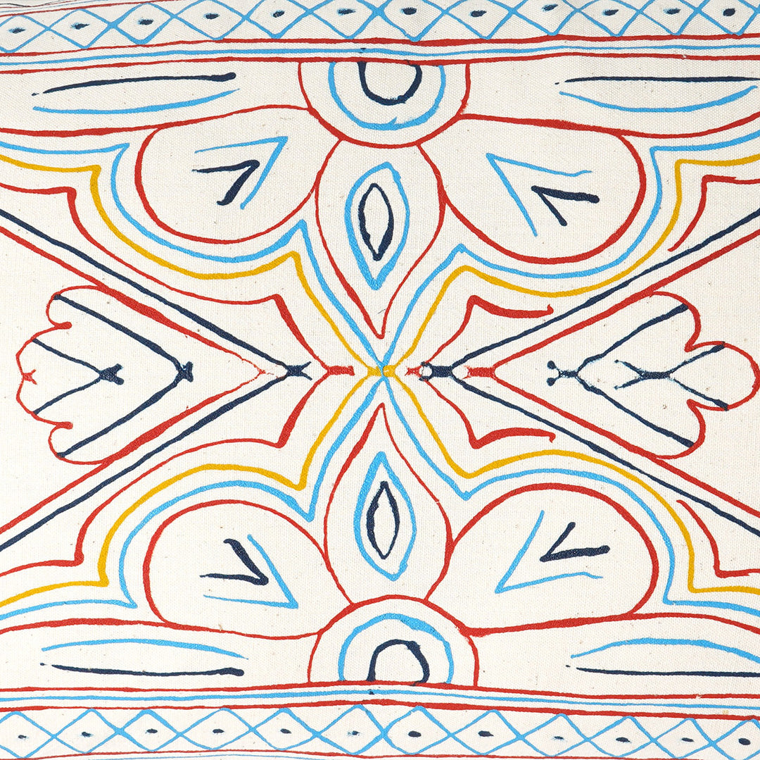 SALE - Kala Rama - Hand Painted Cushion - 78cm x 45cm